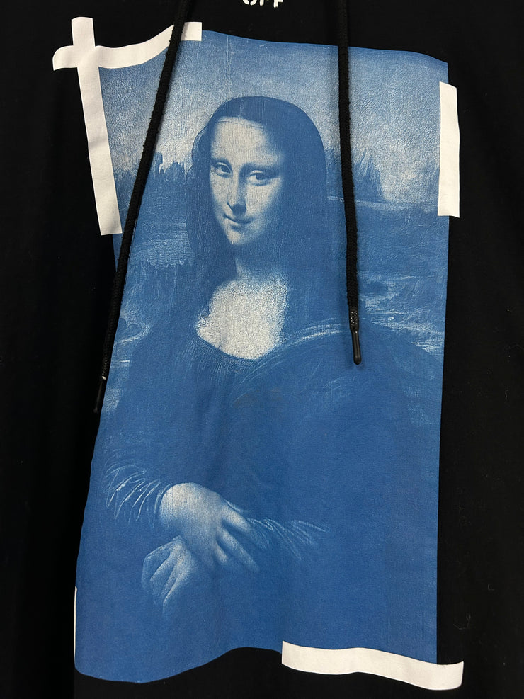 Off White Mona Lisa Arrow Black Tshirt Hoodie