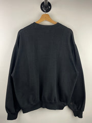 Vintage 90s Hard Rock Café Shanghai Embroidered Black Crewneck