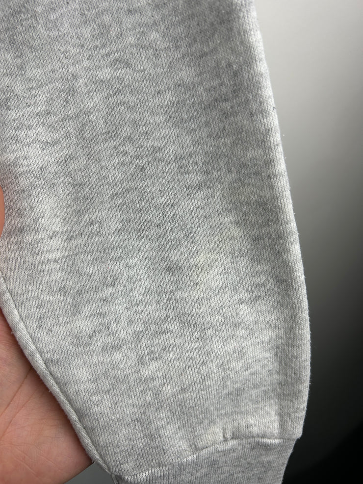 Vintage 90s Dog Art Grey Crewneck