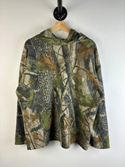 Vintage Y2K Real Tree Camo Fleece Hoodie