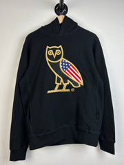 OVO OG Owl USA Black Hoodie