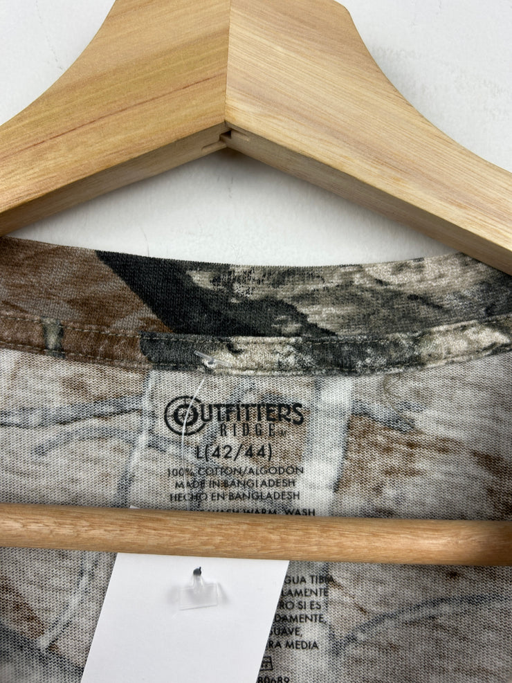 Vintage Real Tree Camo Pocket Long Sleeve
