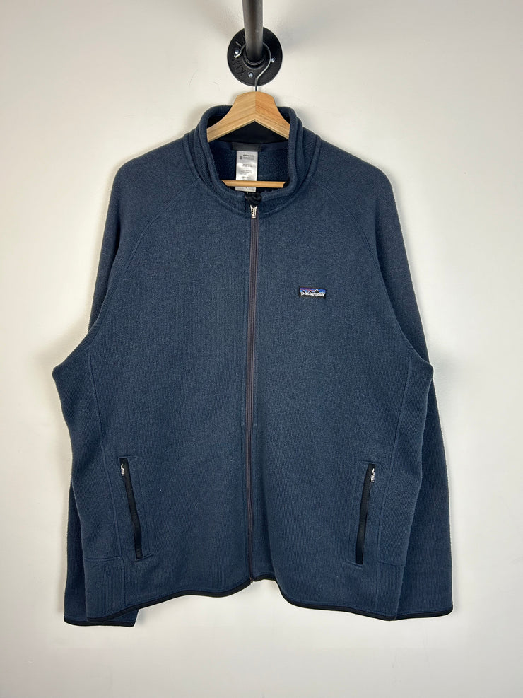 Vintage Y2K Patagonia Navy Zip Up Fleece