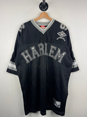 Vintage Noiz Athletic Harlem Black Football Jersey