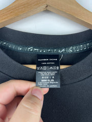 Number Nine Black Pocket Tee