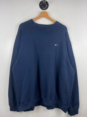 Vintage Nike Mini Swoosh Navy Crewneck