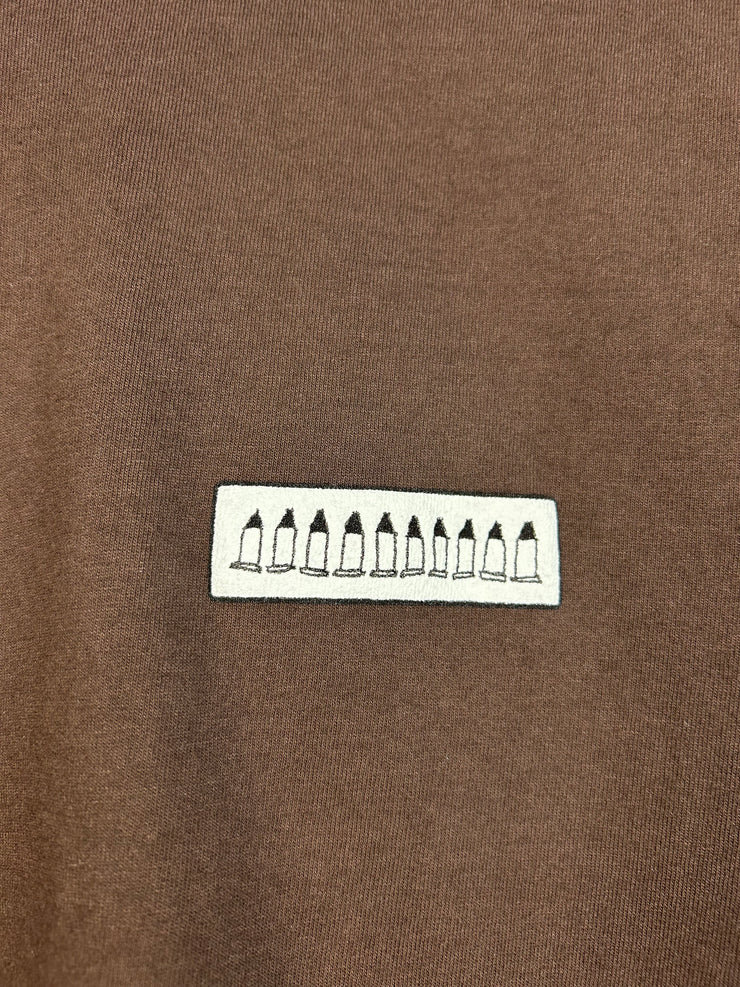 Travis Scott Cactus Jack Tom Sachs Brown Tee