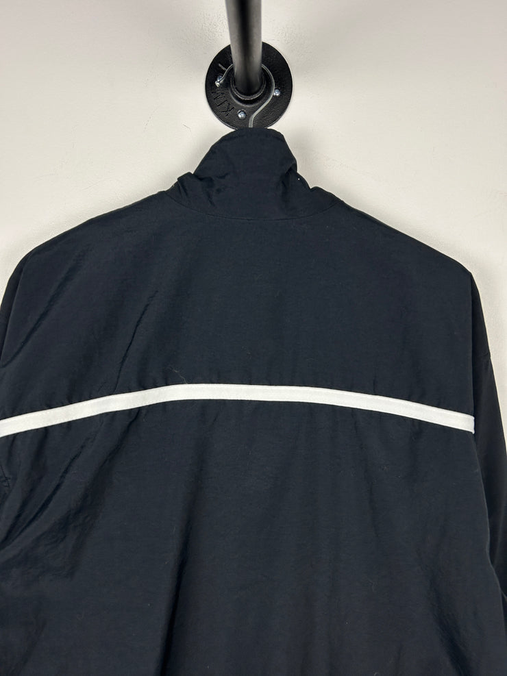 Vintage Nike Team Mini Swoosh Black Windbreaker