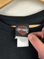 Vintage Harley Davidson Syracuse Road Black Long Sleeve