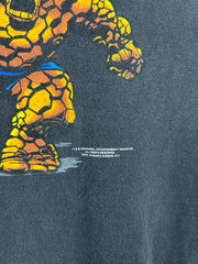 Vintage 80s Marvel Fantastic Four Changes Black Tee