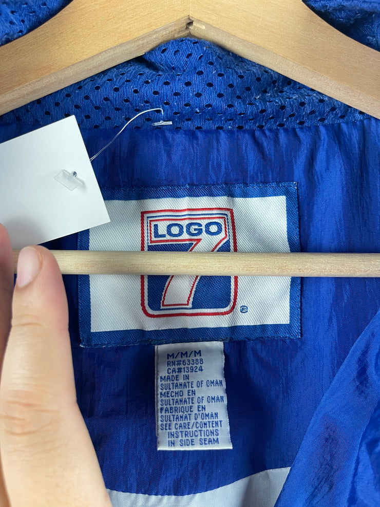 Vintage 90s Logo 7 Kentucky Wildcats Blue Windbreaker