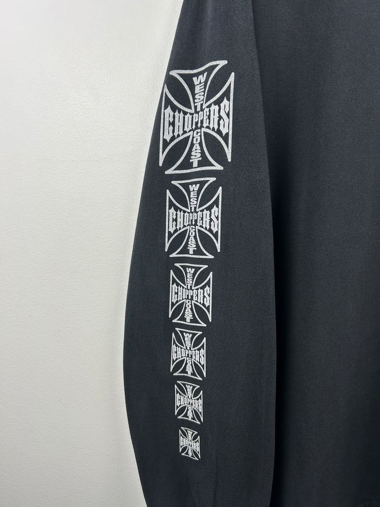 Vintage West Coast Choppers Long Beach Black Long Sleeve