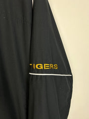 Vintage Y2K Nike Mizzou Tigers Middle Swoosh Black Pullover Windbreaker