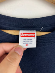Supreme SS19 It Gets Better Every Time Navy Tee