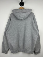 Vintage Nike Michigan Embroidered Thrashed Grey Hoodie