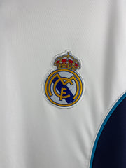 Vintage Real Madrid White Soccer Jersey
