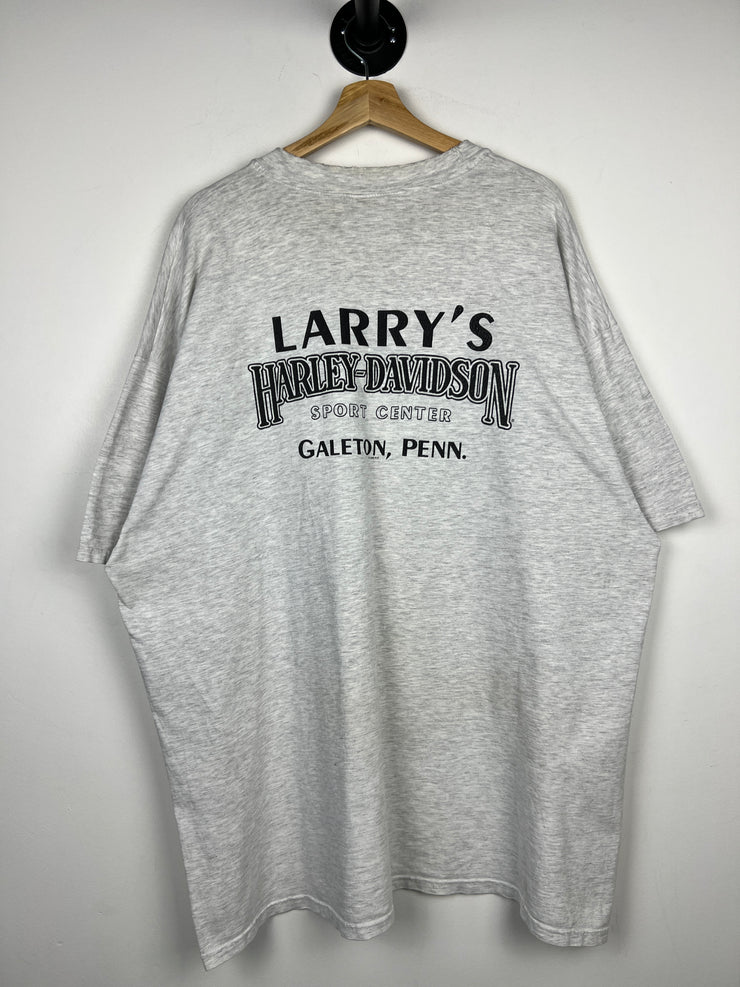 Vintage 90s Harley Davidson If I Have To Explain Grey Tee