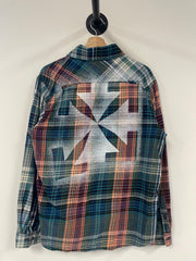 Off White Arrows Multi Colour Flannel