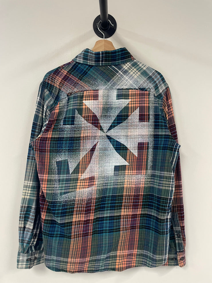 Off White Arrows Multi Colour Flannel