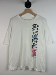 Vintage 90's Levis 501 White Tee