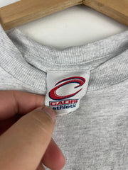 Vintage 90s NHL Buffalo Sabres Hockey Embroidered Grey Tee