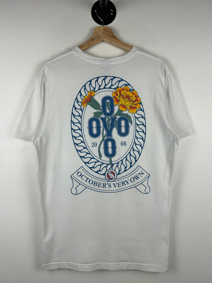 OVO Flowers White Tee