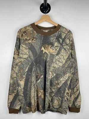 Vintage 90s Real Tree Camo Pocket Long Sleeve