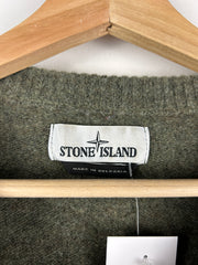 Stone Island Olive Knit Sweater