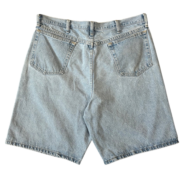Vintage Wrangler Light Wash Blue Denim Shorts