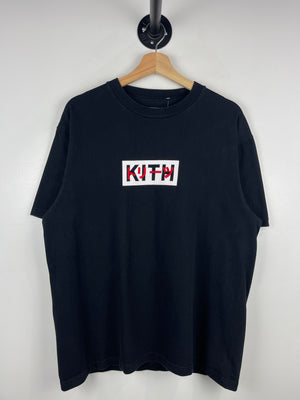 Kith FW18 Treats Tokyo Box Logo Black Tee