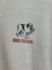 Vintage 1999 Big Dogs Dogtor Evil White Tee