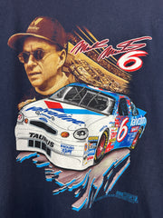 Vintage Nascar Mark Martin Valvoline Navy Tee