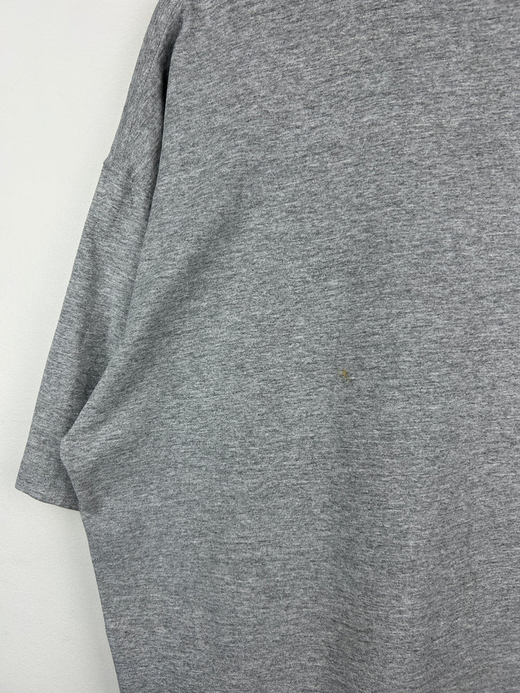 Vintage MLB Majestic Cleveland Indians Baseball Grey Tee