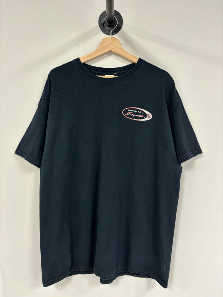 Vintage Chevrolet Impala Graphic Black Tee