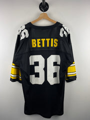 Vintage 90s NFL Starter Pittsburgh Steelers Bettis Black Football Jersey