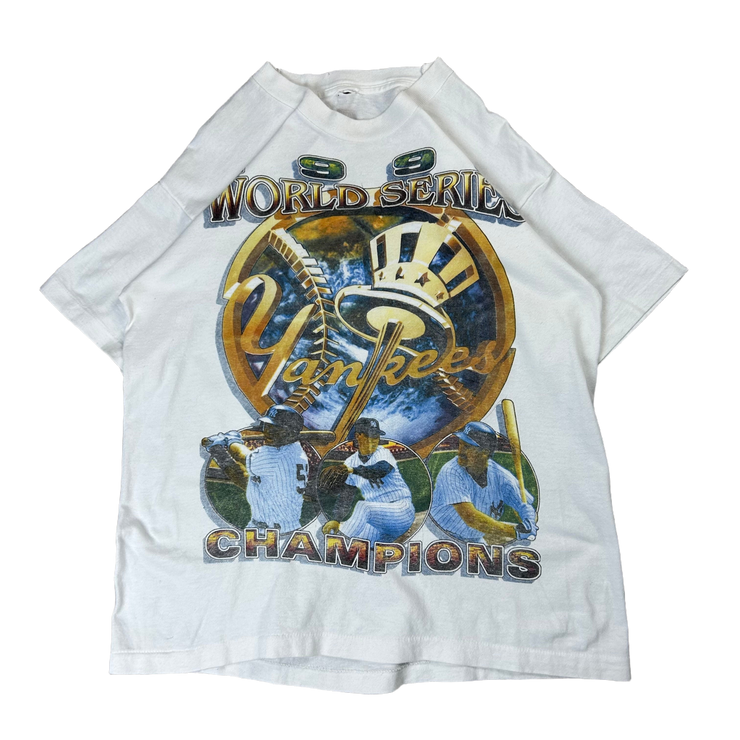 Vintage 1996 New York Yankees Champions White Tee