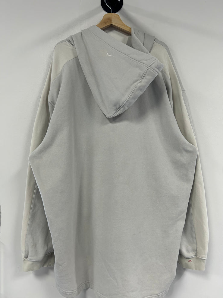 Vintage Nike Spellout Grey Hoodie