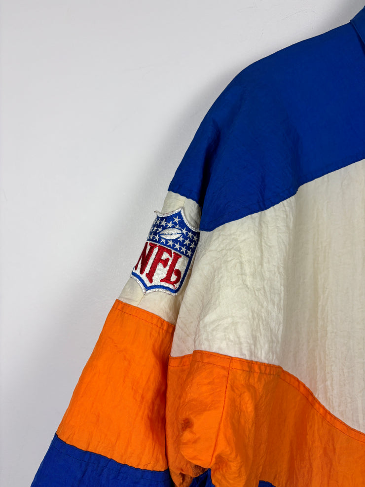 Vintage 90s NFL Apex Denver Broncos Blue Insulated Jacket