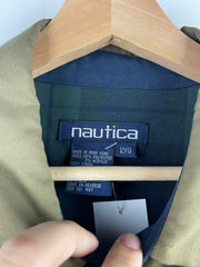 Vintage 90s Nautica Brown Harrington Jacket