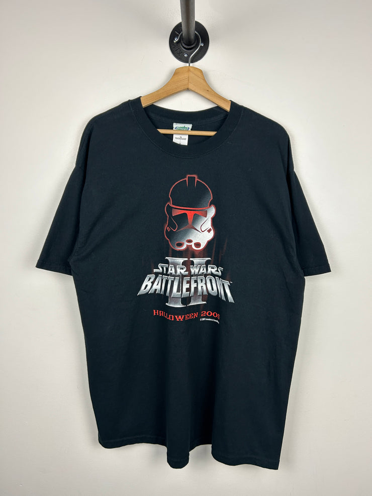 Vintage Star Wars Battlefront Halloween Black Tee