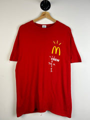 Travis Scott Cactus Jack x McDonalds Red Tee