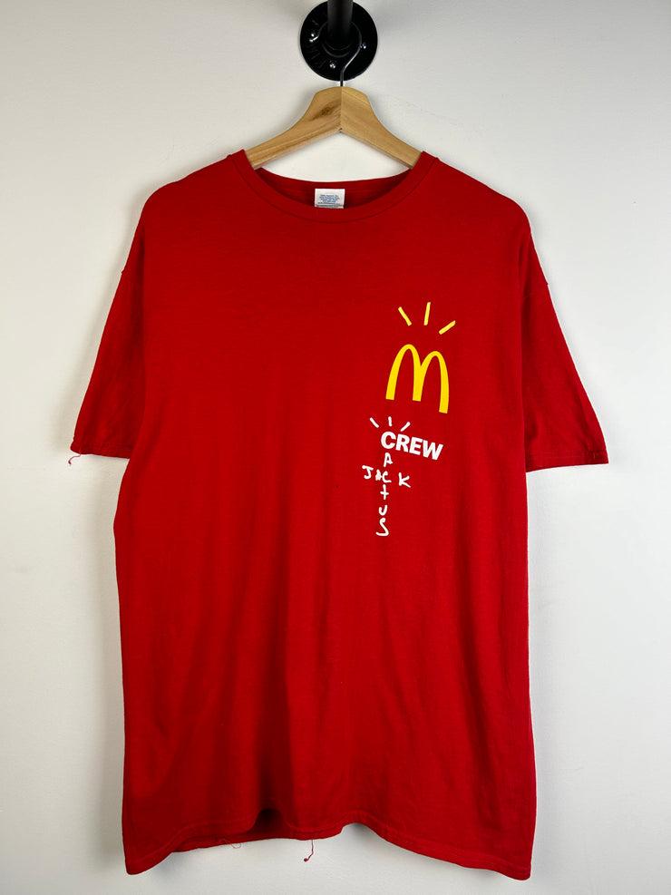 Travis Scott Cactus Jack x McDonalds Red Tee