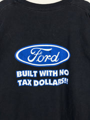 Vintage Ford Built Tough Black Tee