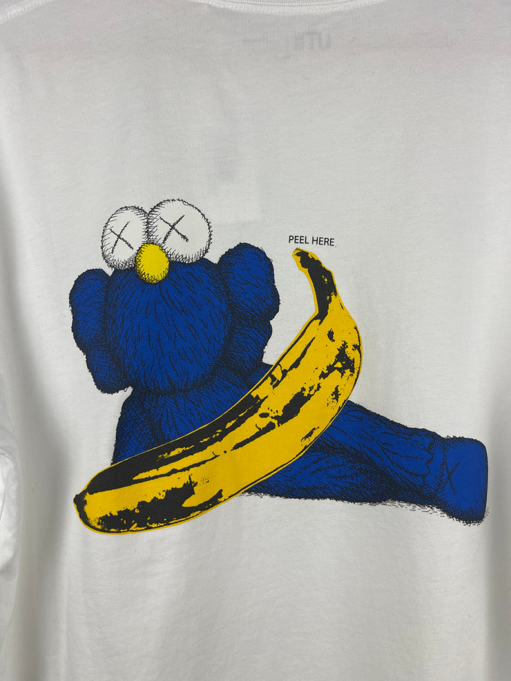 Kaws Warhol Companion White Tee