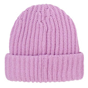 Supreme FW25 Chunky Rib Classic Logo Pink Beanie