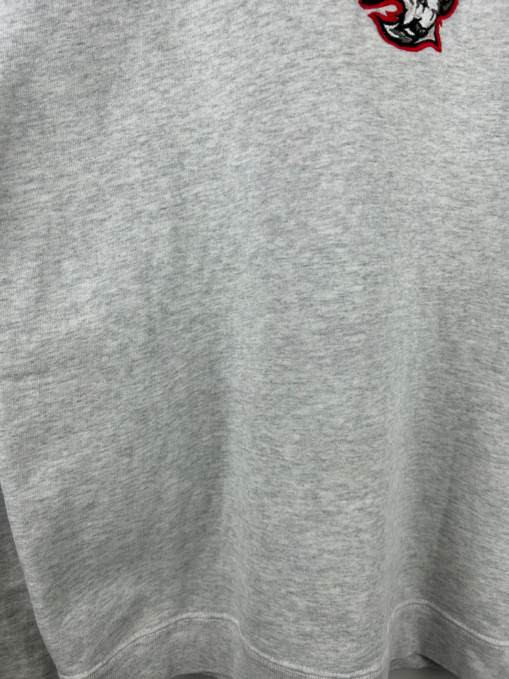 Vintage 90s NHL Buffalo Sabres Embroidered Grey Crewneck
