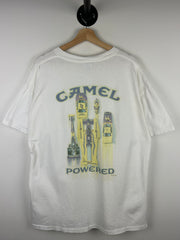 Vintage 90s Camel Smokes Smokin' Joes Racing White Tee