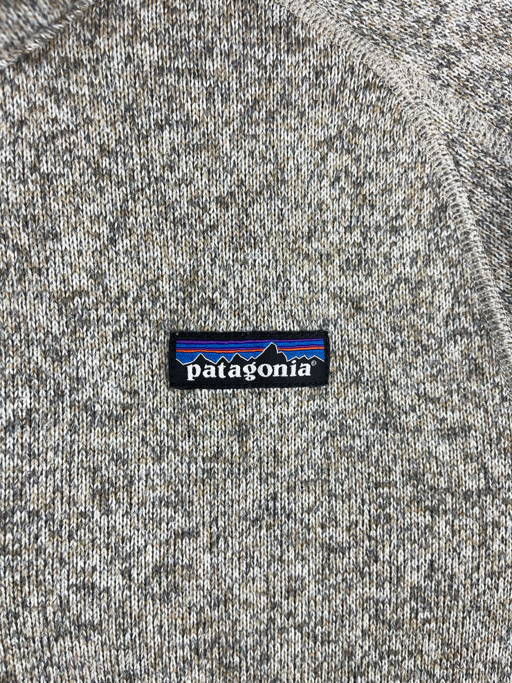 Vintage Patagonia Beige Zip Up Fleece Sweater