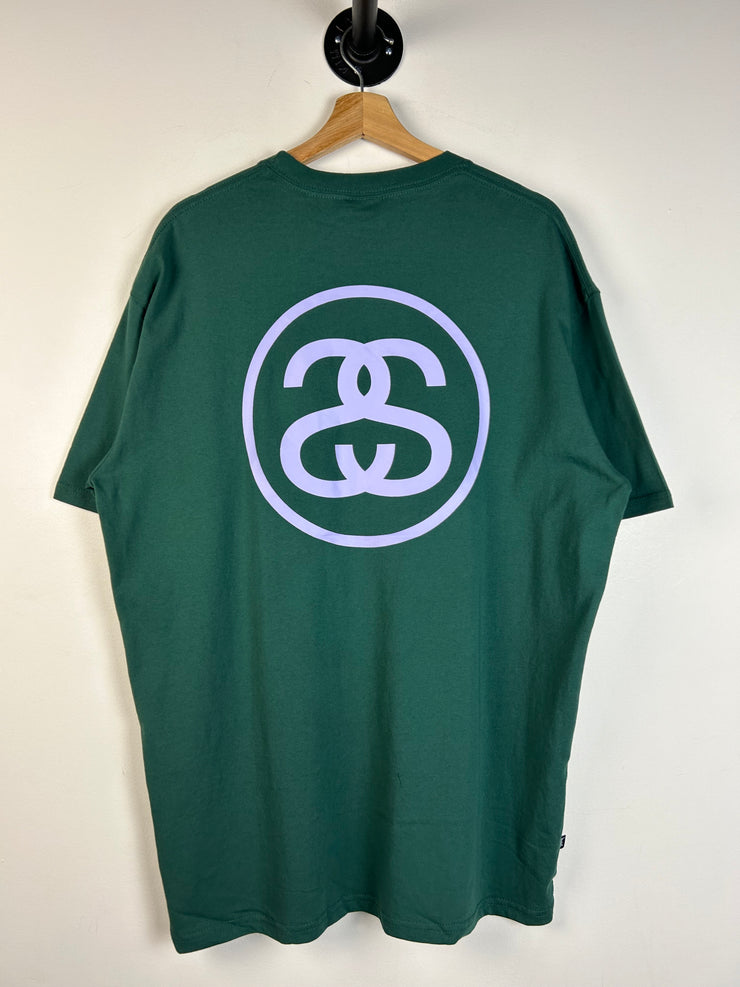 Stussy SS Link Forest Green Tee