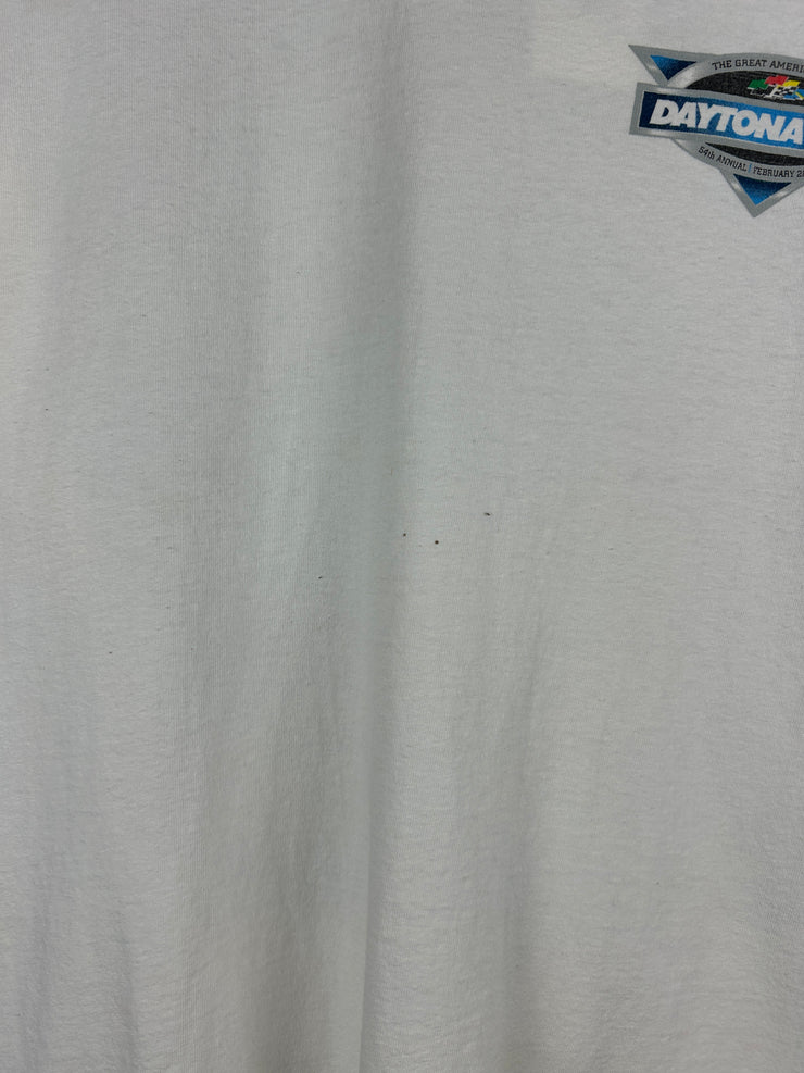 Vintage Nascar Daytona 500 White Tee